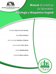 Cover for Manual de prácticas de laboratorio Fisiología y Bioquímica Vegetal