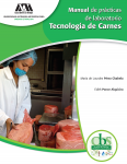 Cubierta para Manual de prácticas de laboratorio Tecnología de Carnes